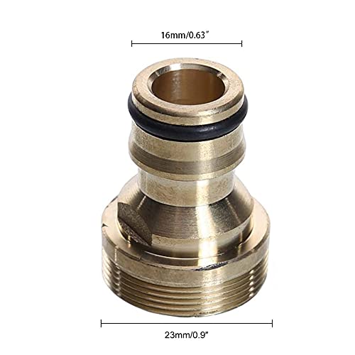 SBYMX Universal Kitchen Tap Connector Mixer Hose Adaptor Pipe Joiner Fitting Water Adapter Tool for Garden Watering