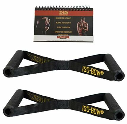 Iso-Bow Pair by Bullworker - Iso-Bow (2x) Isometric Exercise Equipment; Portable Home Fitness Training Strap for Strength and Flexibility, Travel
