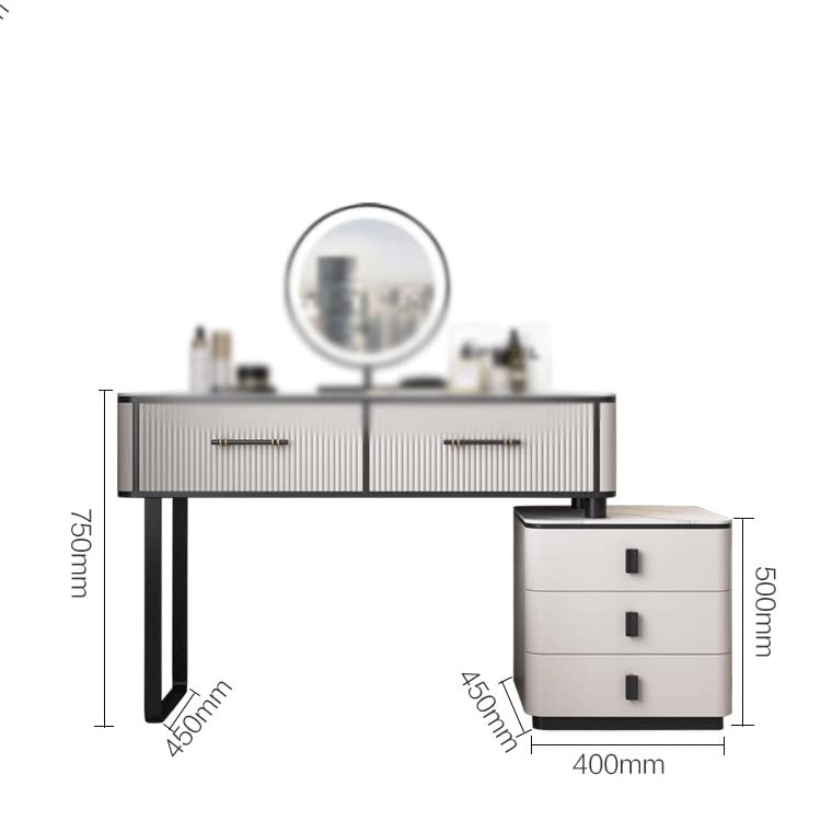 JYDQM Dressing Table Makeup Table Small Bedroom Dressing Cabinet Makeup Stool