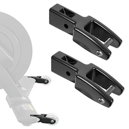 CyclingDeal Compatible with Original Peloton Bike Wheel Extender - Easy to Move Roll Peloton Bike - Great Peloton Accessories