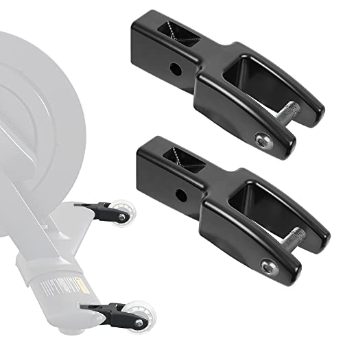 CyclingDeal Compatible with Original Peloton Bike Wheel Extender - Easy to Move Roll Peloton Bike - Great Peloton Accessories