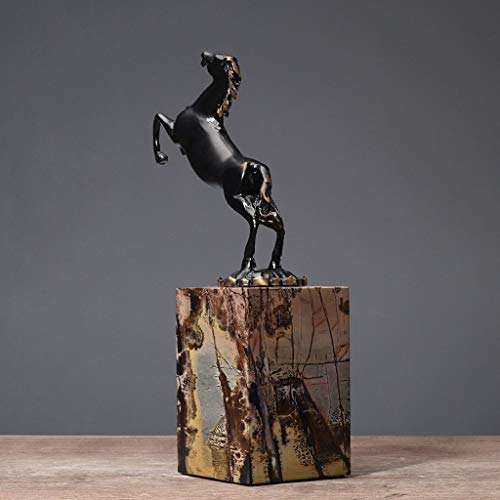 n/a Decoration Copper Horse to Success Crafts Horse Office Feng Shui Living Room Wine Cabinet Home Decoration