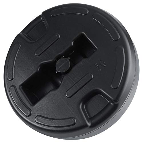 Parasol Umbrella Base Stand, Plastic Round Parasol Base for Garden Patio Umbrella Holder Sand & Water Fillable Weights Beach Outdoor Yard