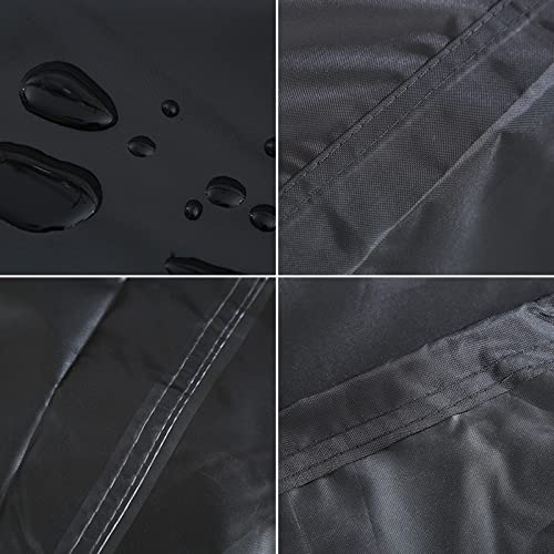 LIUWEIER Garden Furniture Cover, Outdoor Windproof Waterproof Table Cover Heavy Duty 420D Oxford Fabric Patio Covers Dust for and Chair Rattan So