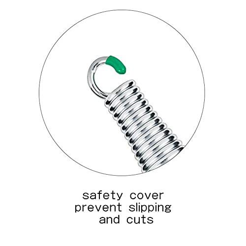 MEETOZ Porch Swing Hanging Spring Kit, Load 700 lbs, for Heavy-Duty Suspensions,Safe for Hammock Chairs or Ceiling Mount Porch Swings - Sandbags,