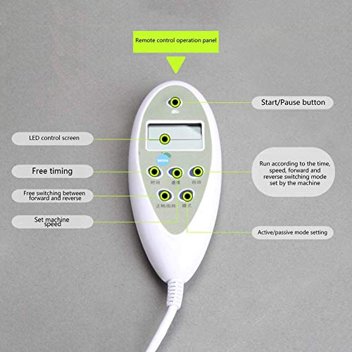 LUNEZY Motorized Electric Mini Exercise Bike Pedal Exerciser Medical Fitness Equipment for Seniors Portable Fitness Cycle for Arm Leg Rehabilitat