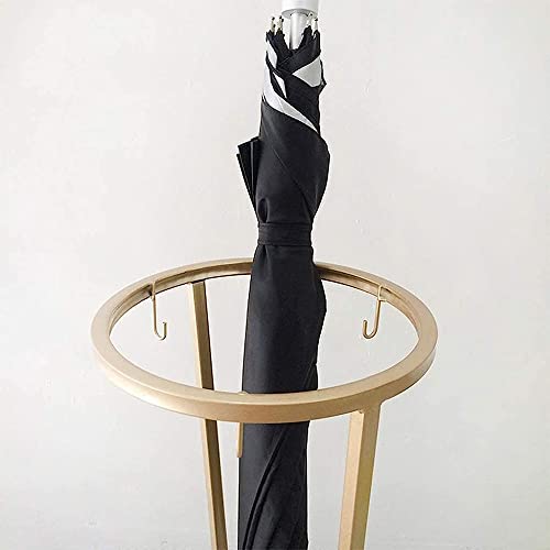 HIGOH Umbrella Stands, Drain Tray Home Floor Nordic Marble Umbrella Storage Rack Storage