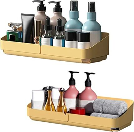 XMING Bathroom Shelf, Toilet, Washroom, Washstand, Kitchen Storage, Wall-mounted Bathroom, Wall-mounted Bathroom