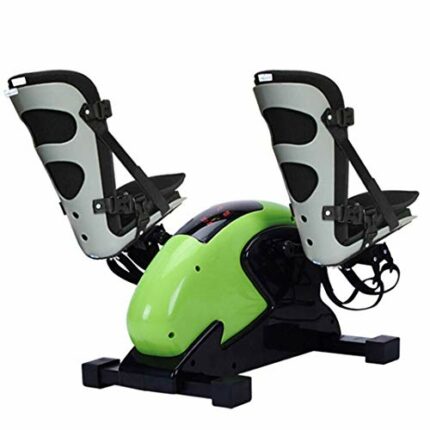 Portable Electric Pedal Exerciser, Under Desk Mini Pedal Exercises Bike Foot Cycle Therapy Leg and Arm Peddler Recovery Medical Machine