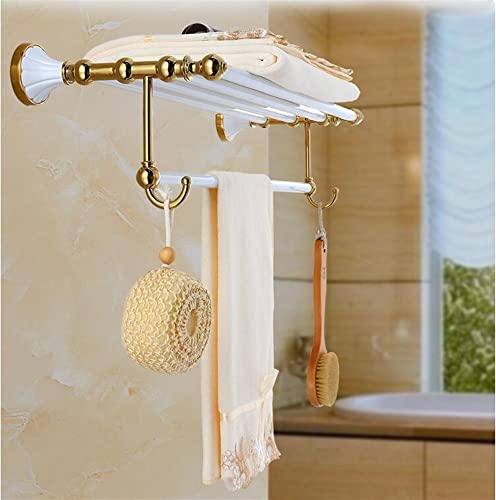 HIGOH Towel Racks,Bathroom Towel Rack Wall Mounted Towel Holder,Bathroom Accessories and Towel Holder,Towel Bar,Towel Rack,Bathroom Hardware