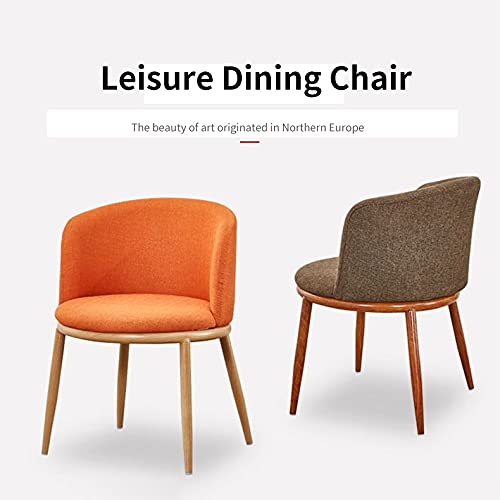WALNUT Dining Room Chairs Nordic Style Dining Table With Chairs Set Furniture Cotton Linen Solid Wood Hotel Kitchen Restaurant Stool (Color : Blu