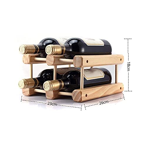 NEOCHY Household Wine Rack Wine Holder Mount Wine Bottle Storage Rack Bar Display Shelf