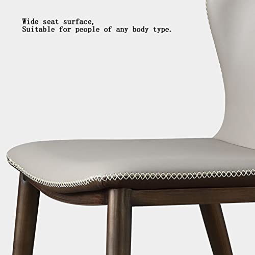 Kitchen Dining Room Furniture Chairs Dining Chairs Set Of 4 Modern Microfiber Leather Kitchen Living Room Chairs,Side Chair with Faux Antique Cop