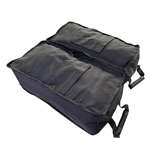 Ram© Heavy Square Umbrella Base Weight Sand Bag for Garden Cantilever Parasols 8cm Hole Diameter