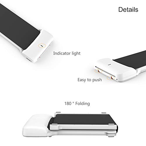 WalkingPad C1 Foldable Treadmill Walking Pad Smart Jogging Exercise Fitness Equipment, Free Installation Low Noise Footstep Induction Speed Contr