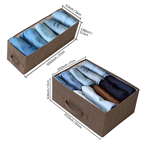 FGHOEV Folding Storage Cabinet Non-woven Fabric Closet Multi-layer Drawer Bedroom Furniture Bedroom Furniture Clothing Organizer