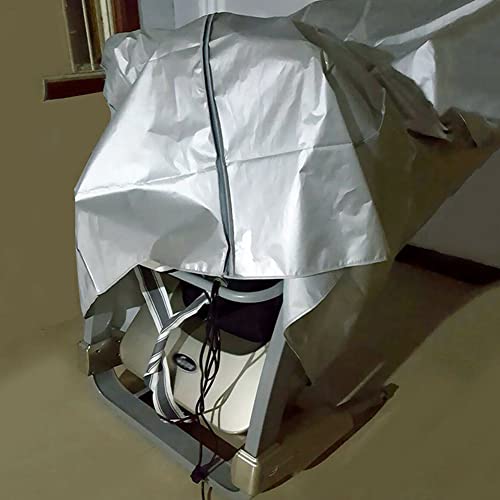 Treadmill Cover Dust Protection Made of Oxford Cloth with Zip Anti-UV Waterproof Rainproof Dustproof for Home Gym and Other Sports Grounds, 95 x