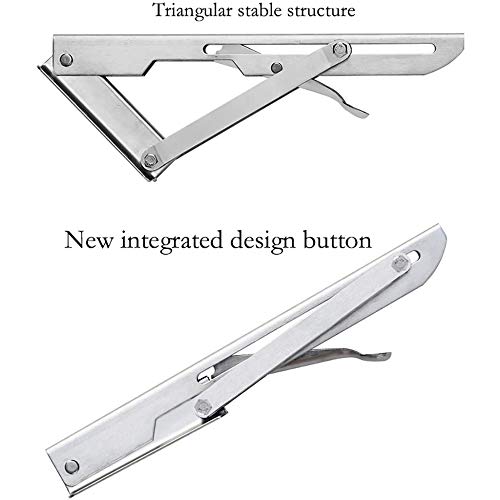 Multifunctional Wall-mounted Folding Table Home Dining Table Computer Table, Solid Wooden Wall Shelf, 60×40×16cm (L×W×H),B