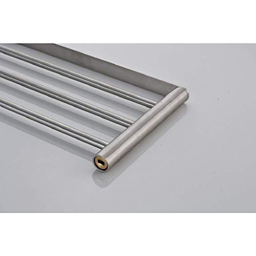 N/A Stainless Steel Towel Rack- Towel Bar, Towel Holder with Rod Wall Mount Bathroom Shelf Rack Contemporary Style