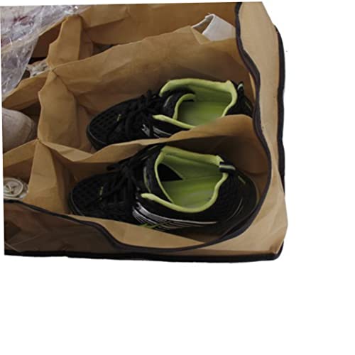 Qiuwaihei 12 Pairs Tidy Under Bed Non-woven Fabric Shoe Storage Organizer Holder Box Closet Bag Case 1*Shoes Storage Organizer