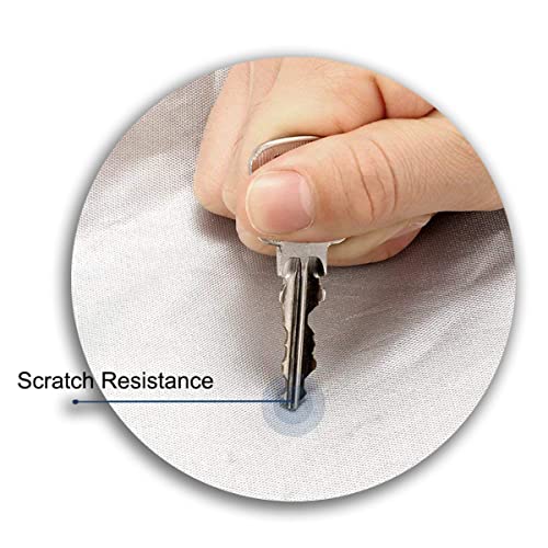 JUZHOUHUI Outdoor Waterproof Patio Table Cover,Patio Furniture Set Cover,Lawn Patio Furniture Cover with Padded Handles for Outside Dining Table