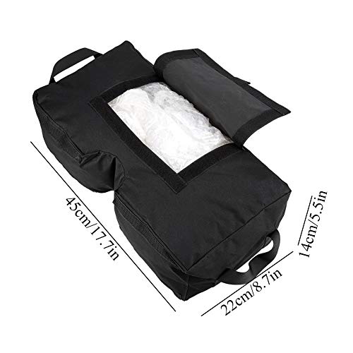 Garosa 2 Pieces Detachable Square Umbrella Base Weight For Any Offset Cantilever Outdoor Patio Umbrella Stand Replace Ugly Sand Bag