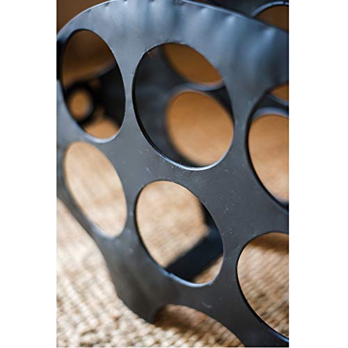 NEOCHY Wine Rack Wrought Iron American Decoration Home Creative Wine Cabinet Decoration Rack Wine Storage Rack