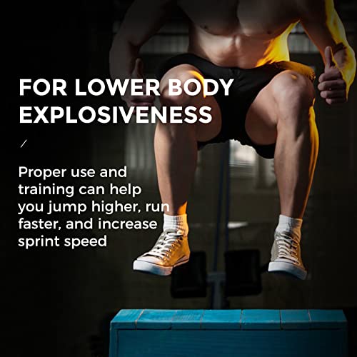 POWER BRIDGE Portable Tibialis Trainer Calf Raise Machine, Upgrade Tibia Dorsi Calf Machine with Resistance Bands, Professional Tibiali Anterior