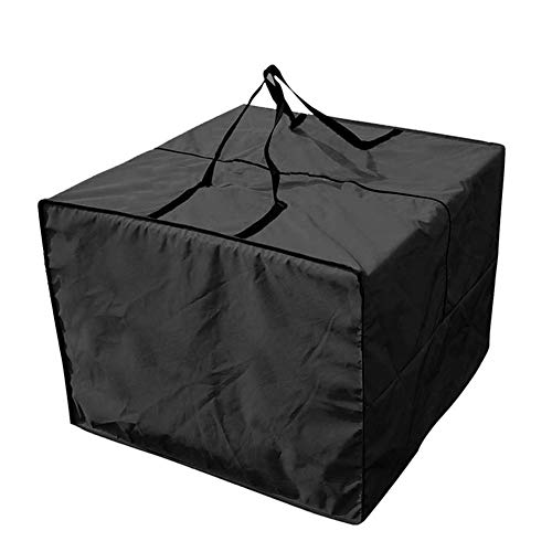 Excerando Outdoor Cushion Storage Bag - Durable 210D Patio Cushion Bag, Zippered Garden Cushion Storage Bag with Handles and Capacity 32" x 32" x