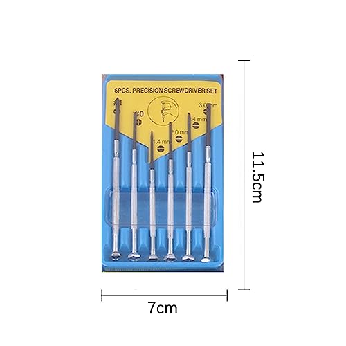 Mini Screwdriver Set Small Screwdriver Kit in case Precision Repair Tool Kit Pocket Size Screwdriver Kit Precision, 1 Pack Precision Screwdriver