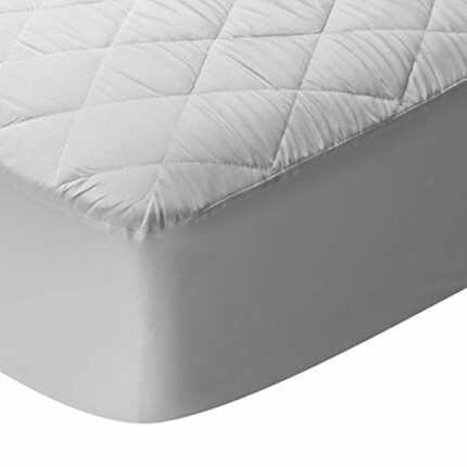 Pikolin - Quilted Fibre Mattress Protector – Waterproof, anti-dust mite, white Cama 80 - 80 x 190/200 cm white