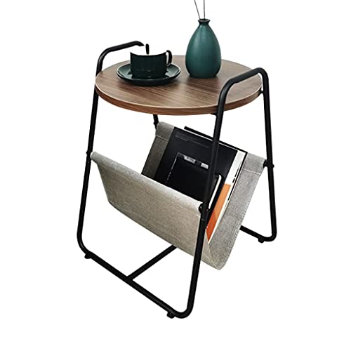 JYDQM Living Room Sofa Bedside Light Corner Tea Table Small House Rack Solid Wood Table