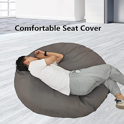 Papasan Chair Cushion Covers Only, Outdoor Indoor Cushion Waterproof Slipcover for Papasan Chair Cushion, Removable Zippered Papasan Cushion Cove