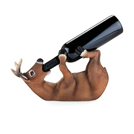 True Drunken Deer Wine Bottle Holder, One Size