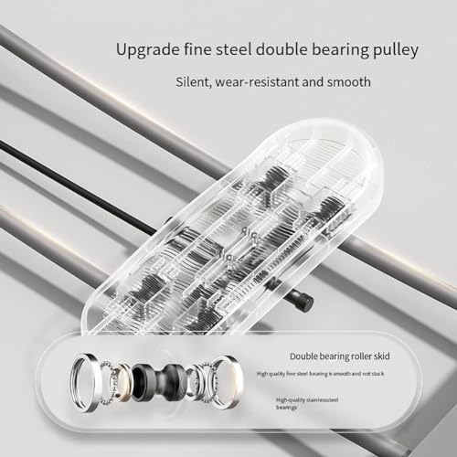 FAcoLL 2 in 1 Leg Exerciser, Leg Stretcher with Counter, Ski Machine Pelvic Floor Muscle Trainer, Fitness Stepper Cardio Trainer Machine, for Bod