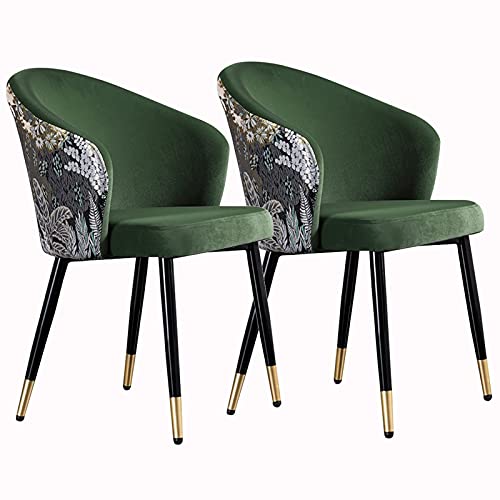 dining chair Kitchen Dining Room Furniture Chairs Dining Chairs Set Of 2 Modern Velvet Kitchen Room Chair Upholstered Accent Leisure Chairs with