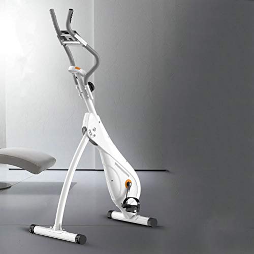 n/a Folding Spinning Bicycle Exercise Bike With Adjustable Resistance & Built-in Monitor, Home Stationary Magnetic Control Bicycle