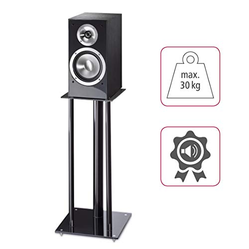Hama Speaker Stands x2, Black