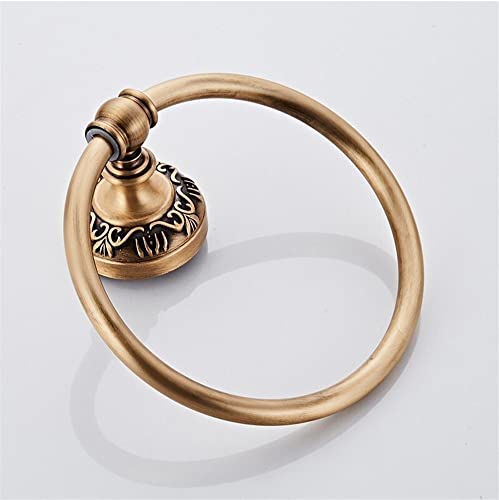 HIGOH Towel Racks,Bath Towel Holder,Bathroom Hand Towel,Antique Towel Towel Rack Towel,European Retro Bathroom Towel Hanger Wall Mount Bathroom H