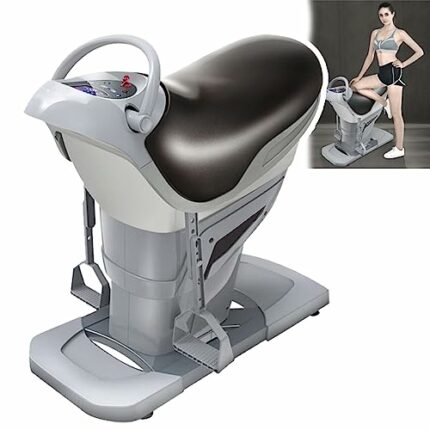 Electric Horse Riding Abdominal Exercise Machine with LCD Display, Abdominal Fitness Exercise Machine, Fitness Equipment with Mode Choice for Hor