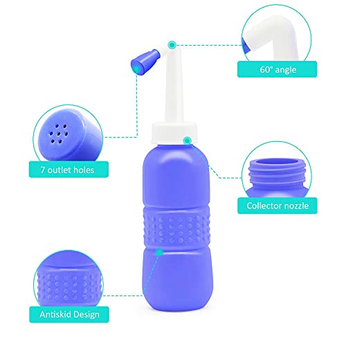 Portable Bidet Spray Handheld,Personal Bidet Sprayer for Kids Ass Washing,Personal Hygiene Bathroom Aid Pregnant Women Cleansing, Postpartum Clea