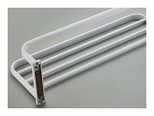 HIGOH Towel Racks, Bathroom Towel Rack Wall Mounted Towel Holder,Rose Bath Towel Bar,Bathroom Towel Rail,Brass European Towel Rack Towel Holder,A