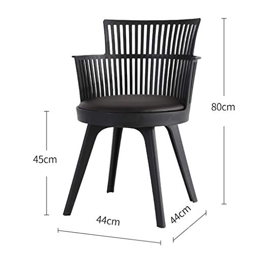 n/a Dining Chair Slipcovers Dining Chair Backrest Chair Home Stool Desk Chair Plastic Handrail Computer Chair to Discuss Chair Bearing Weight 100