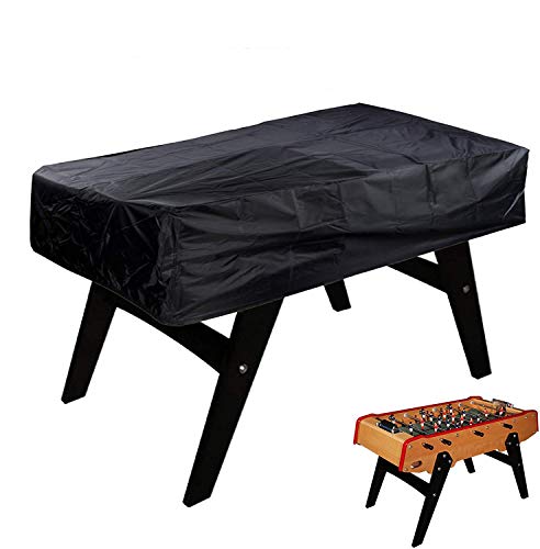 Foosball Table Cover MAYHOUR 420D Oxford Foosball Billiard Outdoor /Indoor Waterproof Sun UV Dust Protect Rectangular Patio Coffee Chair Billiard