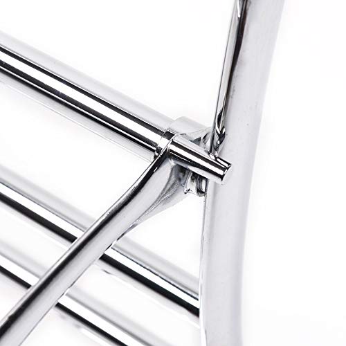 Candora Stainless Steel Wall Mounted Bathroom Towel Rack Brushed Towel Shelf Towel Holder Hotel Rail Shelf Storage Holder