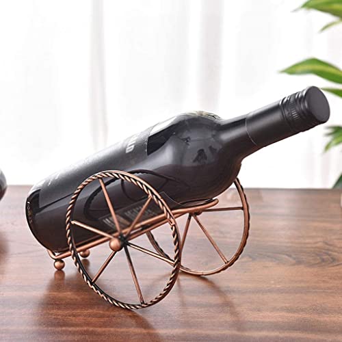 NEOCHY Metal Wine Rack, Creative Living Room Wine Cabinet Decoration Wine Iron Wine Bottle