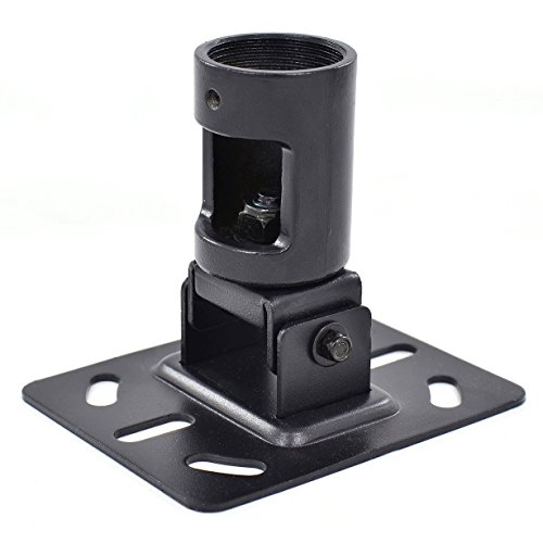 InstallerParts Cathedral TV Ceiling Mount Plate for 1.5" NPT Pipe – Compatible with All InstallerParts TV Mounts
