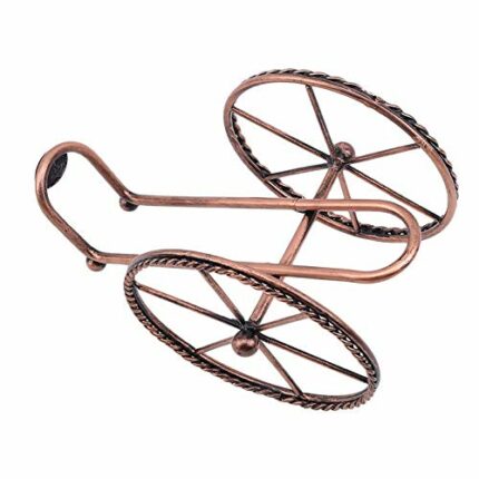 ZYZMH Retro Creative Living Room Wine Cabinet Decoration Wine Display Stand European Metal Wine Rack Decoration