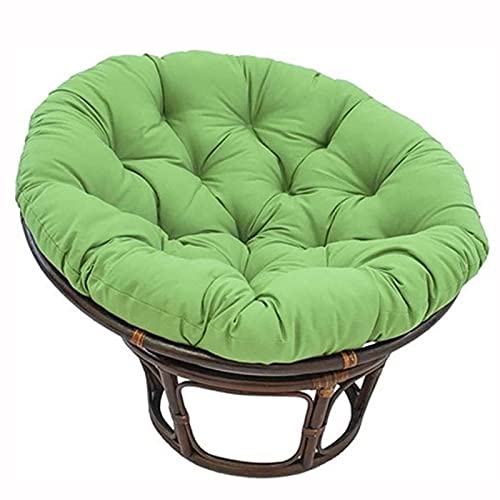 Overstuffed Papasan Chair Cushion,Outdoor Cloth Swing Rattan Chair Cushion,Oversized Round Cushion Thick Comfortable Oversized Papasan Pad(Chair