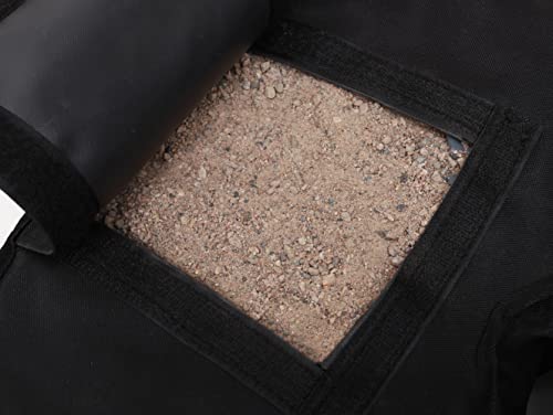 Ram© Heavy Square Umbrella Base Weight Sand Bag for Garden Cantilever Parasols 8cm Hole Diameter